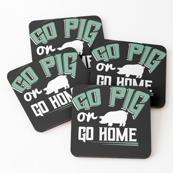 Item preview, Bacon Go Pig Or Go Home designed and sold by Grinover.