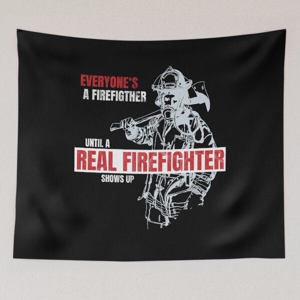 Item preview, Real Firefighter Fire Chief Volunteer Firefighter Gift designed and sold by 2blackcherries.