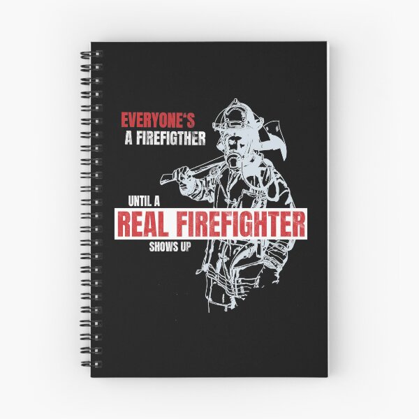 Item preview, Real Firefighter Fire Chief Volunteer Firefighter Gift designed and sold by 2blackcherries.