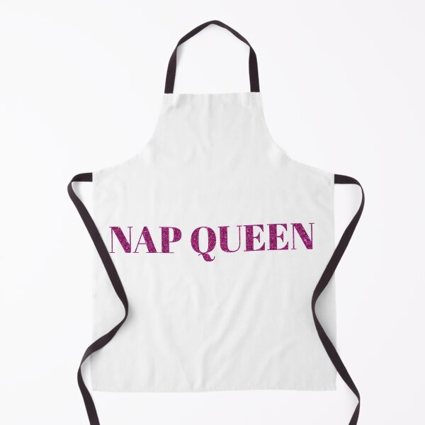 Item preview, Nap Queen: Funny Quote (Dark Pink Glitter) designed and sold by Doodlehub.