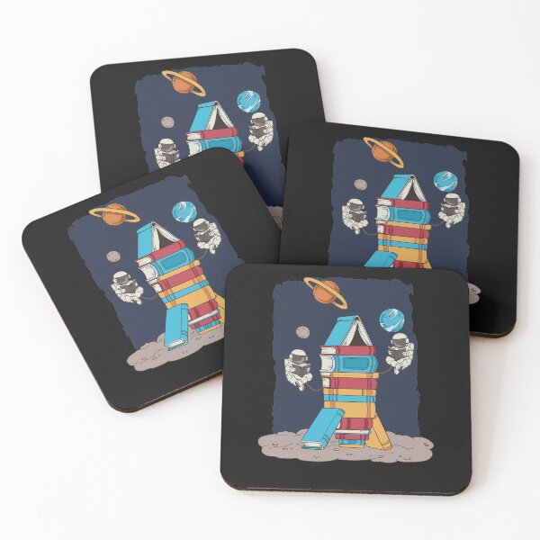 Item preview, ASTRONAUT READS A BOOK FOR READING FRIENDS designed and sold by fatshirt.