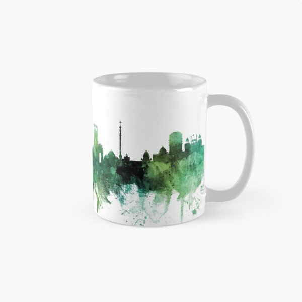 Item preview, New Delhi India Skyline designed and sold by ArtPrints.