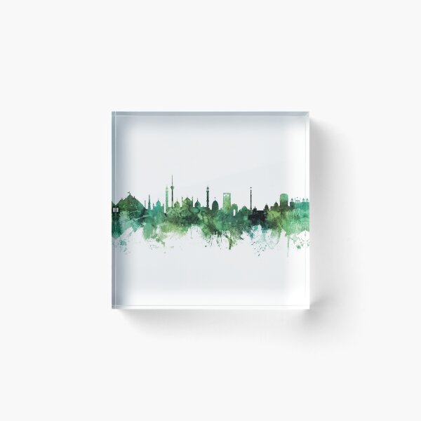Item preview, New Delhi India Skyline designed and sold by ArtPrints.
