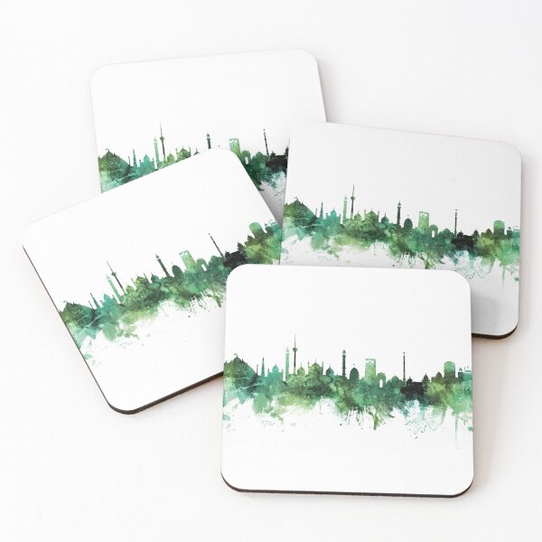 Item preview, New Delhi India Skyline designed and sold by ArtPrints.