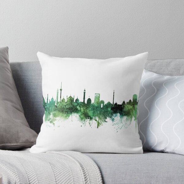 Item preview, New Delhi India Skyline designed and sold by ArtPrints.