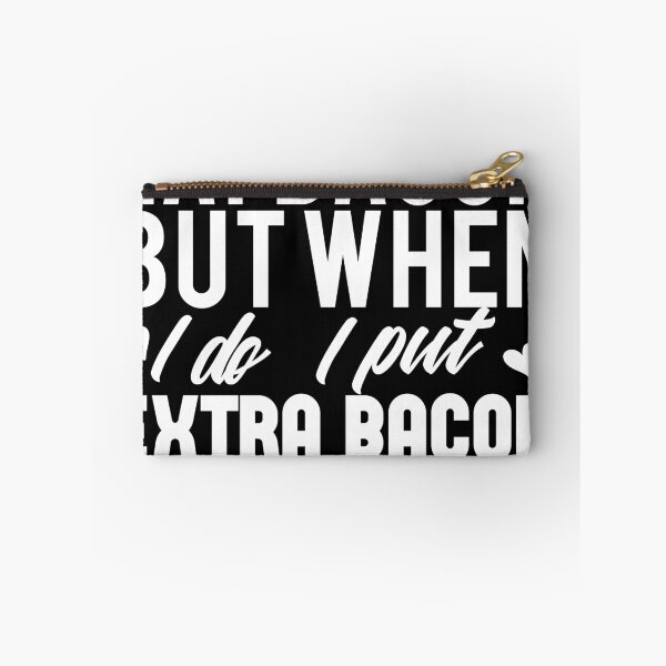 Item preview, Bacon funny shirt eat and cooking designed and sold by Grinover.