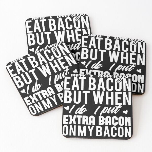 Item preview, Bacon funny shirt eat and cooking designed and sold by Grinover.