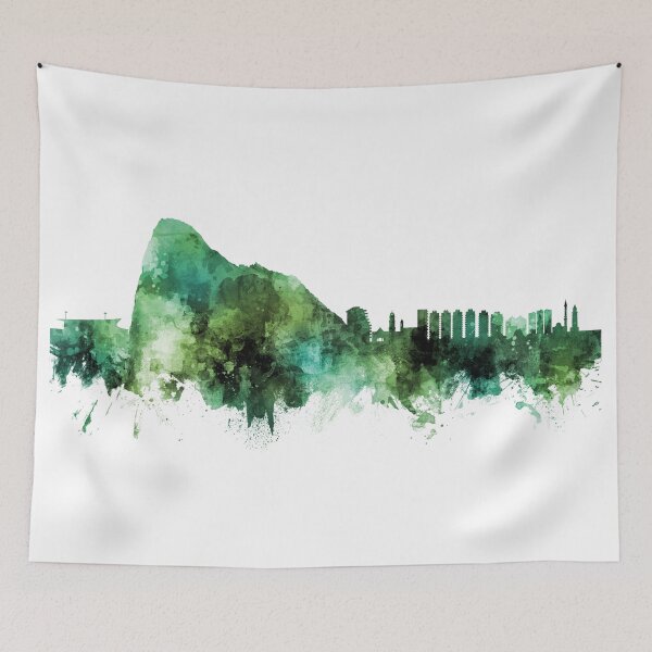 Item preview, Gibraltar Skyline designed and sold by ArtPrints.