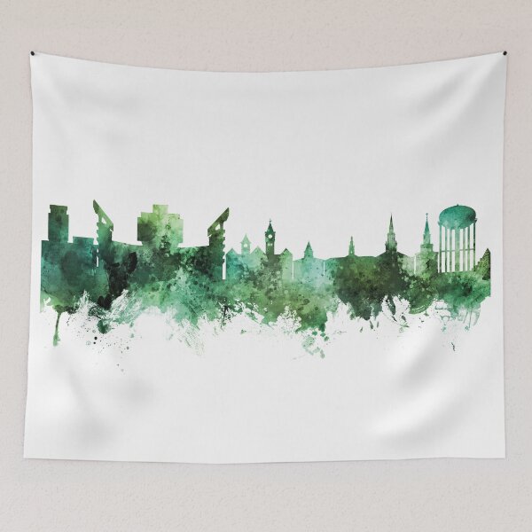 Item preview, Auburn Alabama Skyline designed and sold by ArtPrints.