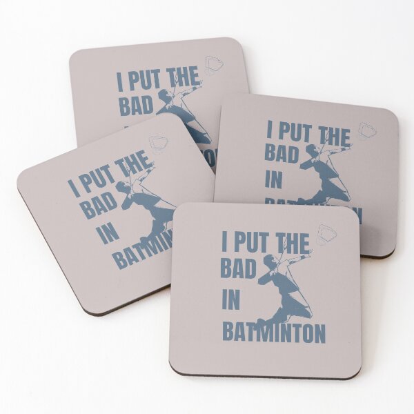 Item preview, I put the bad in badminton designed and sold by Natthiya Minimal.