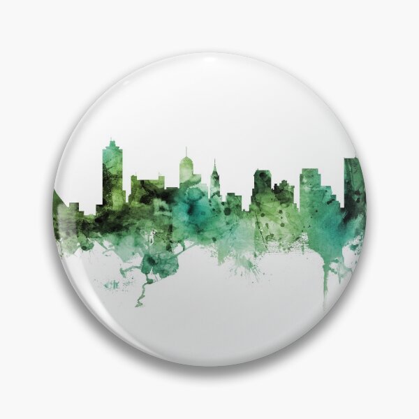 Item preview, Memphis Tennessee Skyline designed and sold by ArtPrints.
