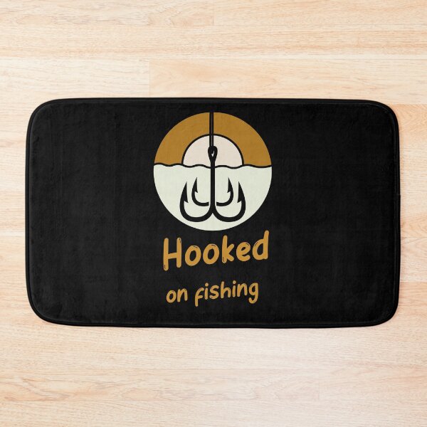 Item preview, HOOKED ON FISHING designed and sold by Ashalcheema.