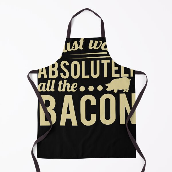 Item preview, Bacon i want all of it funny shirt designed and sold by Grinover.