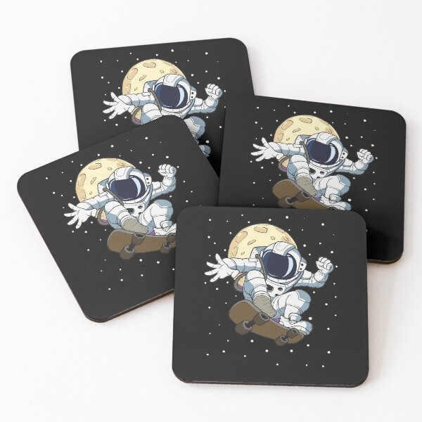 Item preview, ASTRONAUT ON SKATEBOARD DESIGN FOR SKATERS designed and sold by fatshirt.