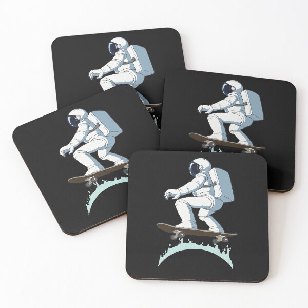 Item preview, ASTRONAUT ON SKATEBOARD DESIGN FOR SKATERS designed and sold by fatshirt.