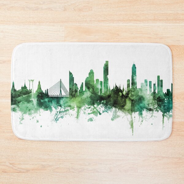 Item preview, Bangkok Thailand Skyline designed and sold by ArtPrints.