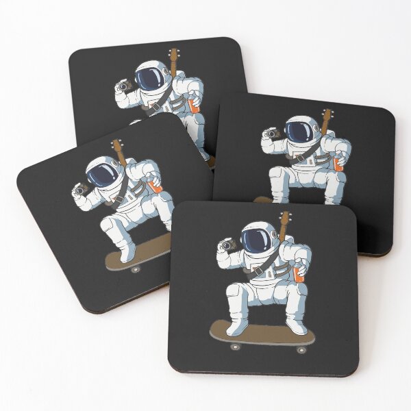 Item preview, ASTRONAUT ON SKATEBOARD DESIGN FOR SKATERS designed and sold by fatshirt.