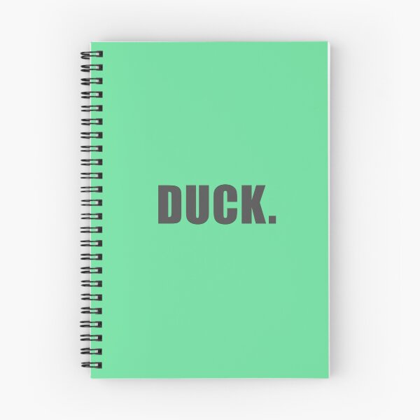 Item preview, DUCK. (PG rated autocorrect FUCK) - charcoal designed and sold by CoralReefZA.