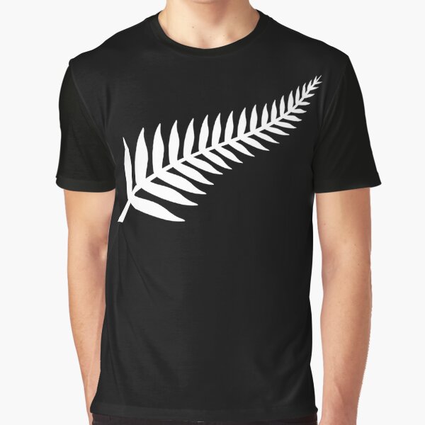 New Zealand Logo Graphic T-Shirt - Black