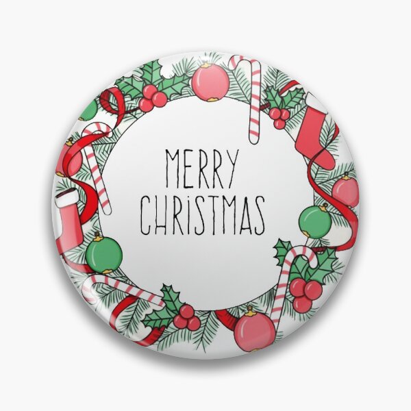 Item preview, Round Merry Christmas designed and sold by Shinobi23.