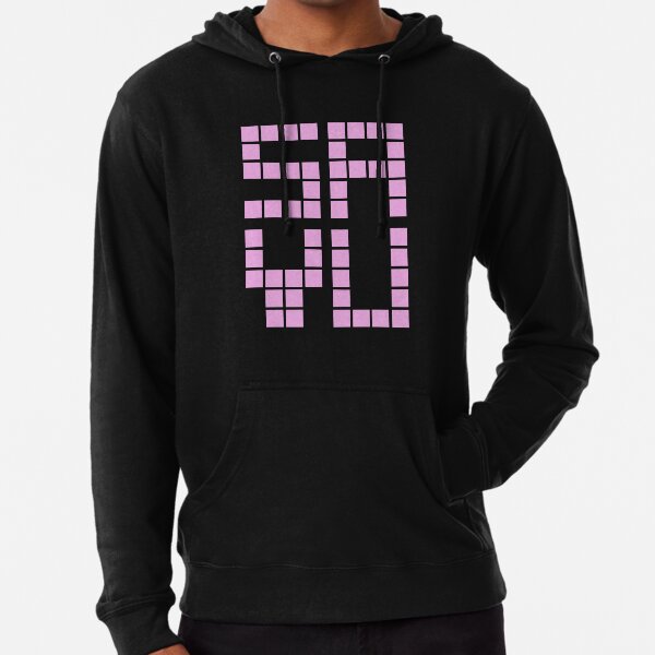 SAYU Pink Logo - No Straight Roads Lightweight Hoodie