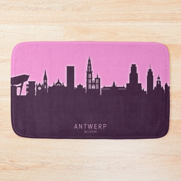 Item preview, Antwerp Belgium Skyline designed and sold by ArtPrints.