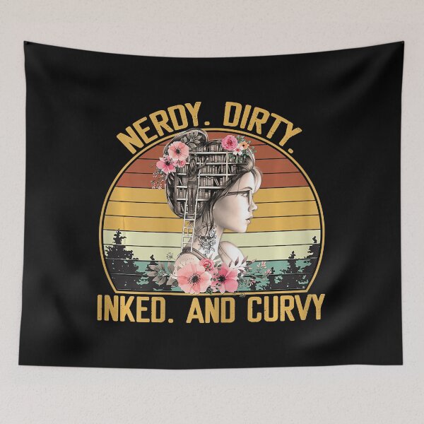 Item preview, Nerdy. Dirty. Inked. Curvy designed and sold by Giraud94.