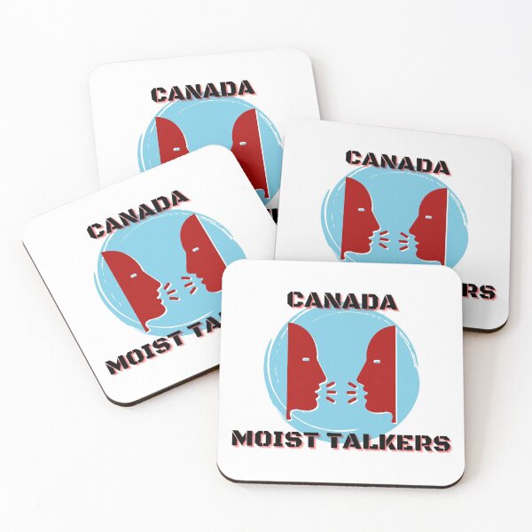 Item preview, Canada Moist Talkers Team Logo designed and sold by WeLoveBlaseball.