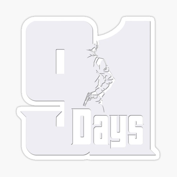 91 Days - logo | Sticker