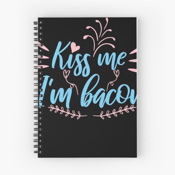 Item preview, Bacon kiss me funny shirt motiv designed and sold by Grinover.
