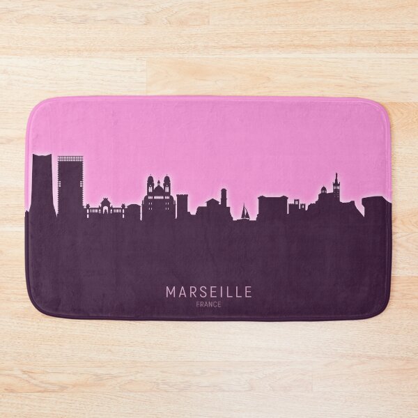 Item preview, Marseille France Skyline designed and sold by ArtPrints.