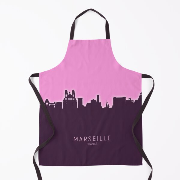 Item preview, Marseille France Skyline designed and sold by ArtPrints.