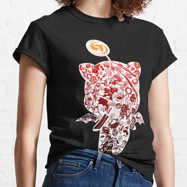 Final Fantasy Moogle-verse (red) Classic T-Shirt