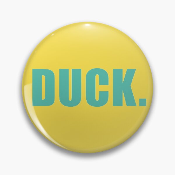 Item preview, DUCK. (PG rated autocorrect FUCK) - turquoise designed and sold by CoralReefZA.