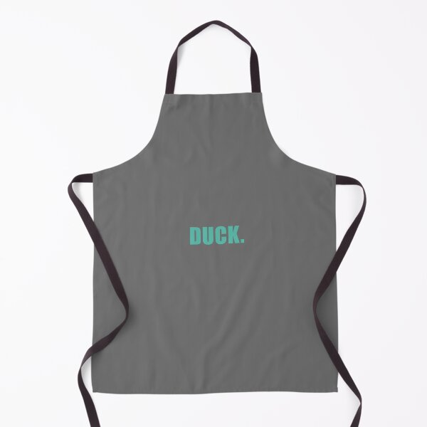 Item preview, DUCK. (PG rated autocorrect FUCK) - turquoise designed and sold by CoralReefZA.