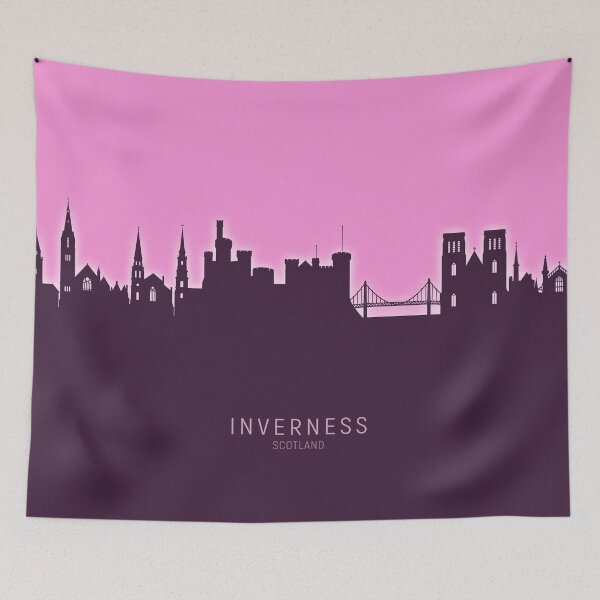 Item preview, Inverness Scotland Skyline designed and sold by ArtPrints.