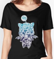 Moogle-verse (blue) Women's Relaxed Fit T-Shirt
