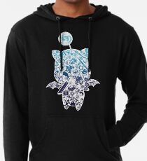 Moogle-verse (blue) Leichter Hoodie