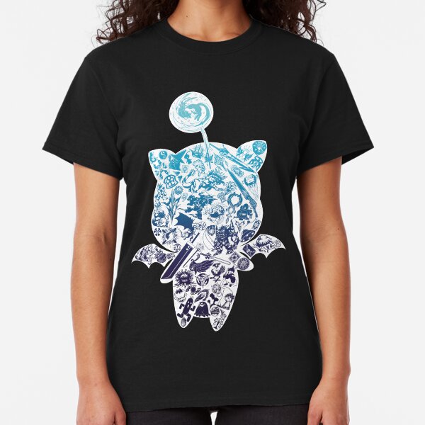 Moogle-verse (blue) Classic T-Shirt