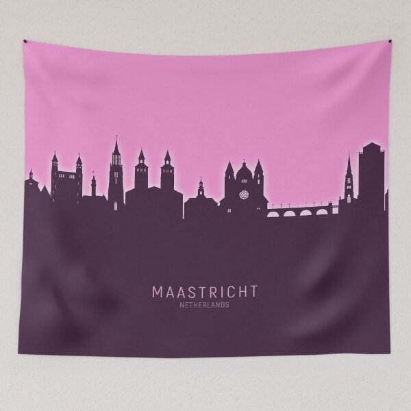 Item preview, Maastricht The Netherlands Skyline designed and sold by ArtPrints.