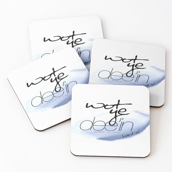 Item preview, Wot Ye Dee'in - big blue designed and sold by Banta.