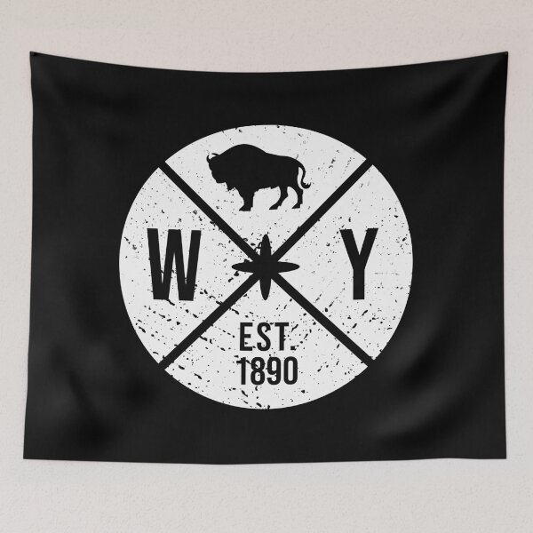Item preview, Wyoming Adventure Est 1890 Buffalo State Hometown designed and sold by Designhub1000.