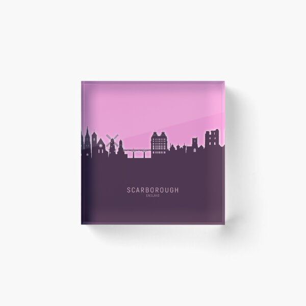Item preview, Scarborough England Skyline designed and sold by ArtPrints.