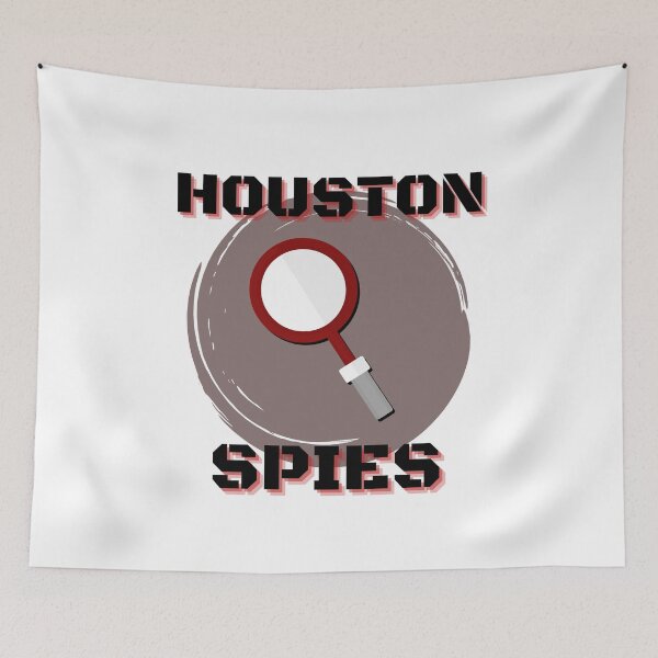 Item preview, Houston Spies Team Logo designed and sold by WeLoveBlaseball.
