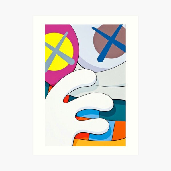 ojos morados Lámina artística