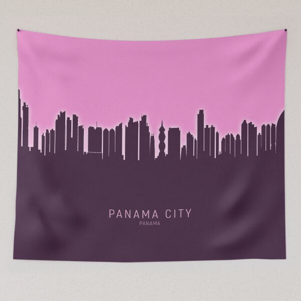 Item preview, Panama City Skyline designed and sold by ArtPrints.