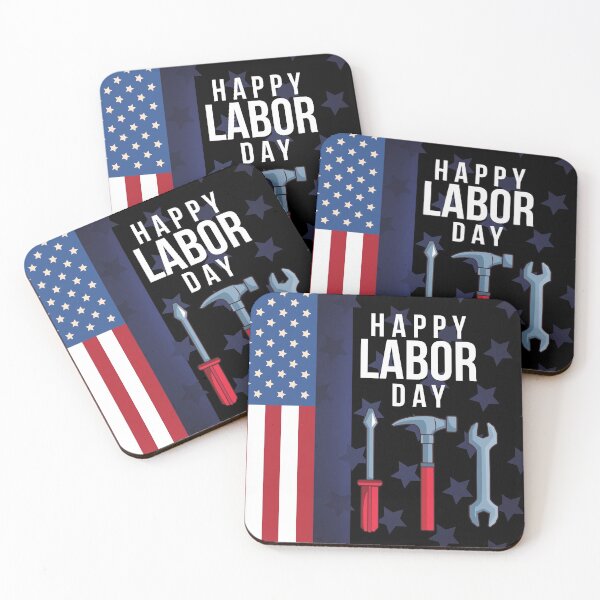 Item preview, Happy Labor Day Black designed and sold by kyds.