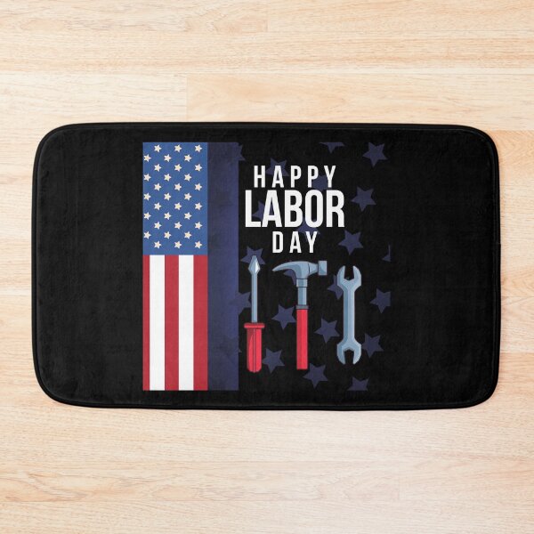 Item preview, Happy Labor Day Black designed and sold by kyds.