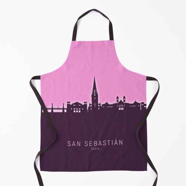 Item preview, San Sebastian Spain Skyline designed and sold by ArtPrints.