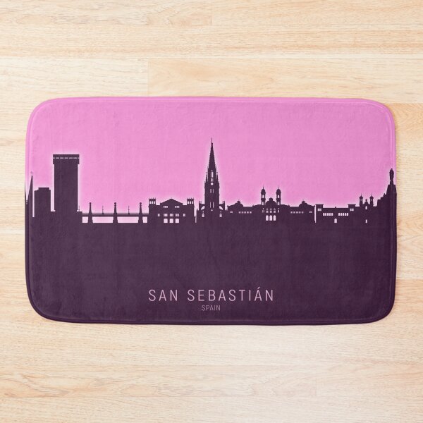 Item preview, San Sebastian Spain Skyline designed and sold by ArtPrints.